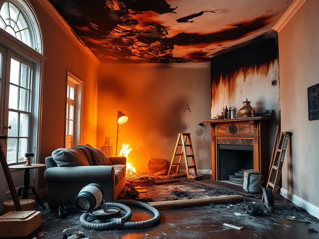 Fire And Smoke Damage Restoration