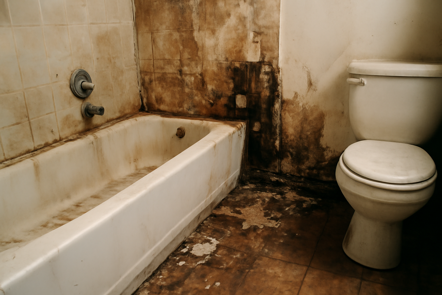 Bathroom Water Damage Restoration in Wharton, NJ