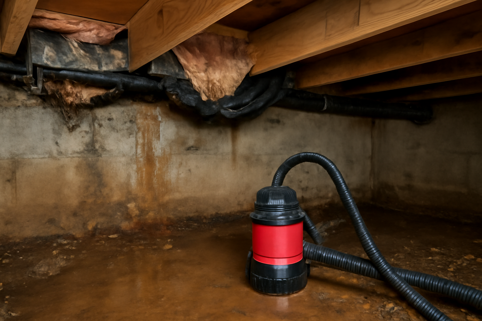 Crawl Space Water Removal in Garfield, NJ