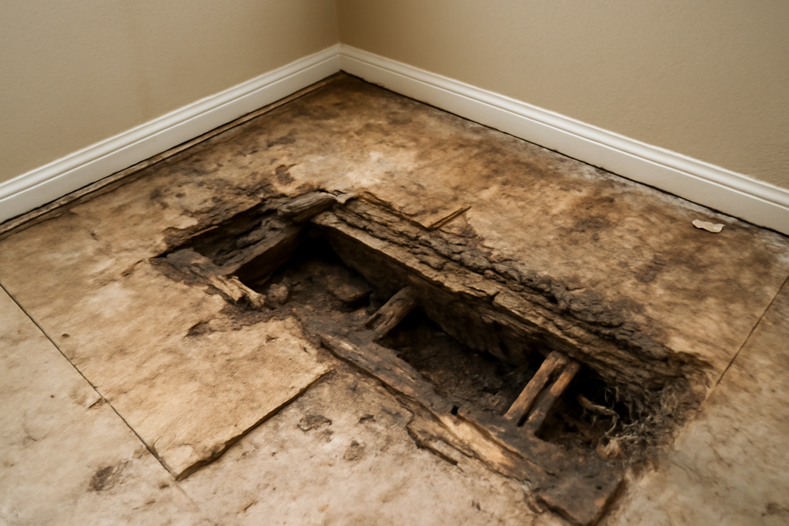 Subfloor Water Damage Repair in Wharton, NJ